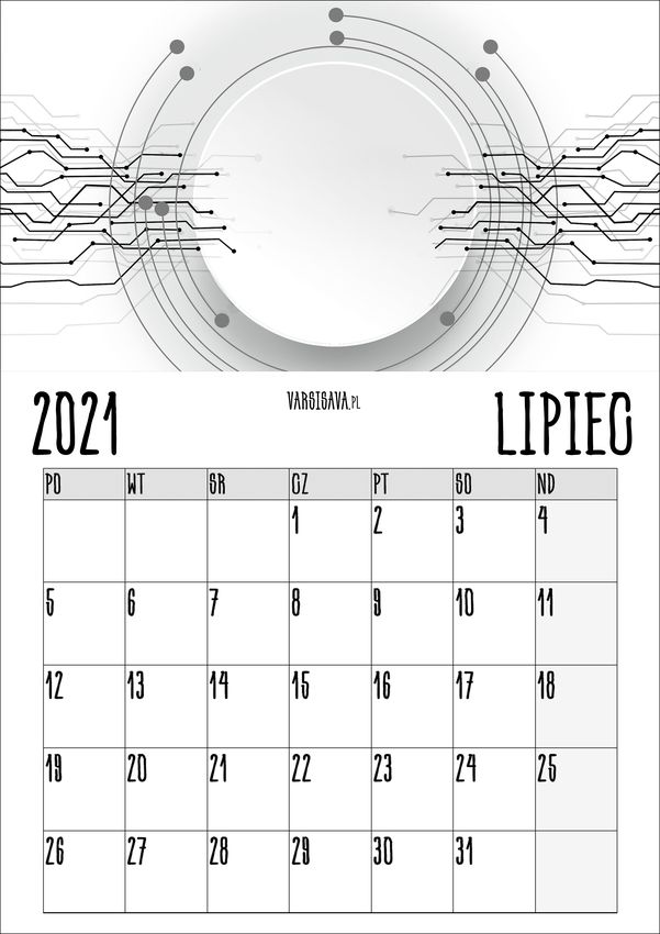 Kalendarz VarSavski 2021